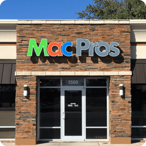 Photo of Mac Pros storefront
